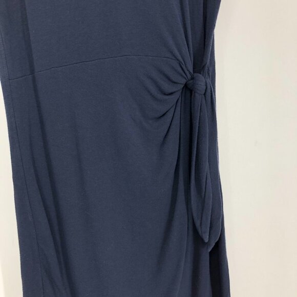 Kit And Ace Tie Brushed Dress Short Sleeve Crewneck Cashmere Blend Women's  M - Picture 7 of 16